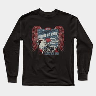 Born To Ride Route 66 Long Sleeve T-Shirt